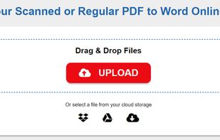 PDF to Word Converter screenshot 1