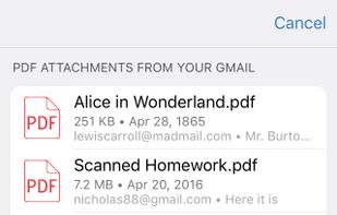 PDF to Word screenshot 1