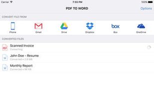 PDF to Word screenshot 3