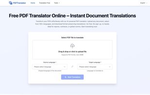 PDF Translator screenshot 1