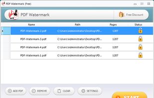 PDF Watermark screenshot 1