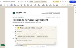 2. The assistant's suggestions
