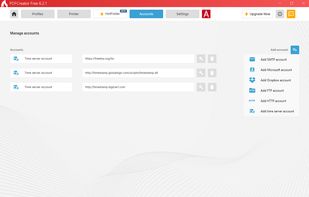 PDFCreator 6.2.1 interface