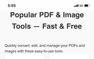 PDFImageTools screenshot 2