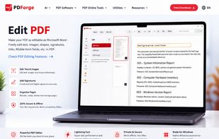 PDForge screenshot 1