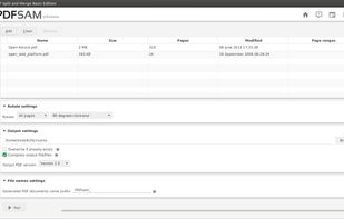 PDFsam screenshot 3