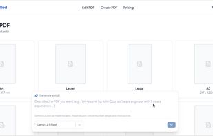 pdfsimplified create pdf page