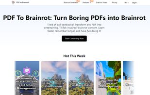 PDFtoBrainrot screenshot 1
