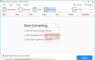 PDFtoImage Converter screenshot 1