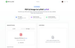 PDF To Latex screenshot 1