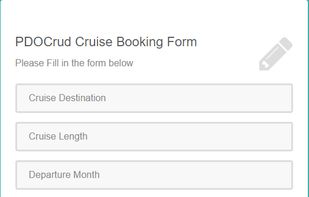 PDOCrud screenshot 3
