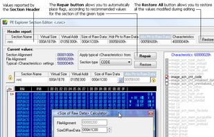 PE Explorer screenshot 3