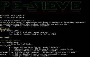 PE-sieve screenshot 1
