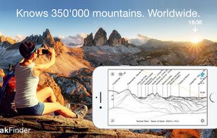 PeakFinder AR screenshot 1