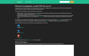 Home page