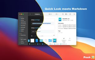 Peek - Quick Look Extension screenshot 1