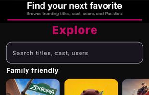Explore Screen