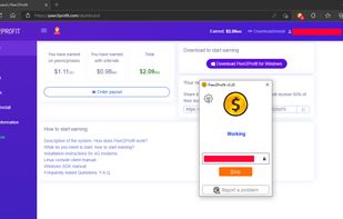 Peer2Profit screenshot 1