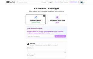 submit product