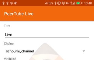 PeerTube Live screenshot 1