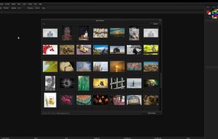 Access Stock Photos from inside the program, click to start editing it straight away.