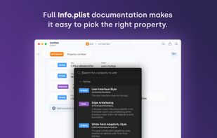 Penguin Plist Editor screenshot 1