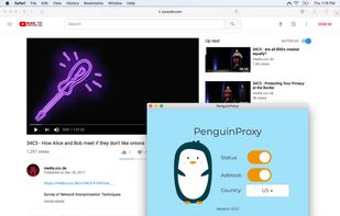 PenguinProxy screenshot 2