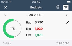 Pennyworth Expense Tracker App screenshot 2