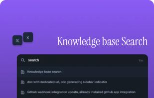 Find any doc, spec, or decision in seconds
