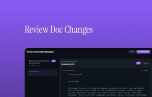 Review doc updates like GitHub code reviews