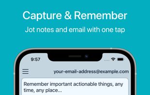 Pensieve - Email Notes to Yourself screenshot 1