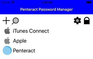 Penteract Password Manager screenshot 2