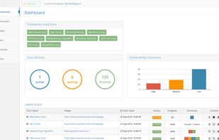 Pentest-Tools.com Dashboard