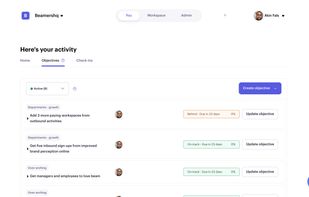 No more spreadsheets or sub-optimal tools. We fix that and help you aggregate goals and OKRs in an easy to read, visual interface.