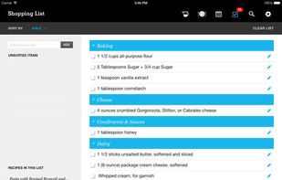 Pepperplate screenshot 2