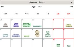 Pepys screenshot 3