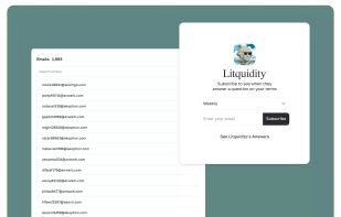 Build an email list you own