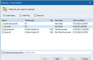 Job Properties (Sources)