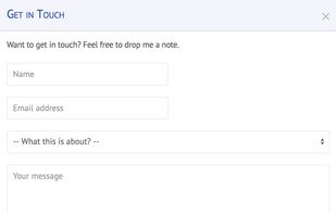 PerfectContactForm screenshot 1