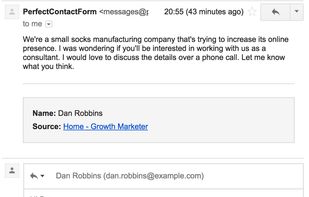 PerfectContactForm screenshot 1