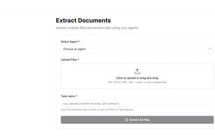 Bulk Document Extraction