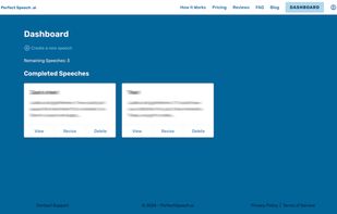 Perfectspeech.ai screenshot 1