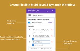 Create flexible multi-level approval workflow
