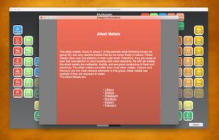 PeriodicTableElements screenshot 2