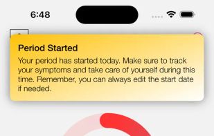 Periods Date screenshot 2