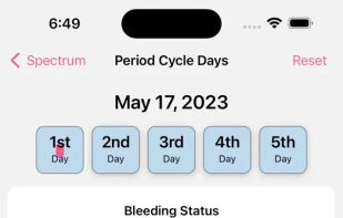 Periods Date screenshot 3