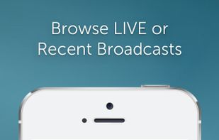 Browse LIVE or recent broadcasts on world map