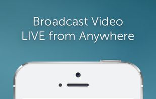 Broadcast your video LIVE from anywhere, save it if u need