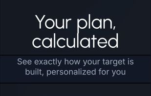 The morning check-in result — perpHect shows exactly how today's water target is built, with a plain explanation of every factor.