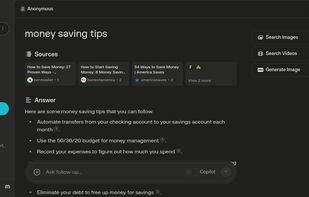 Perplexity screenshot 3